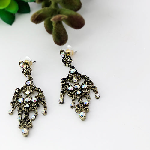 Vintage Celtic Style Dropping Earrings