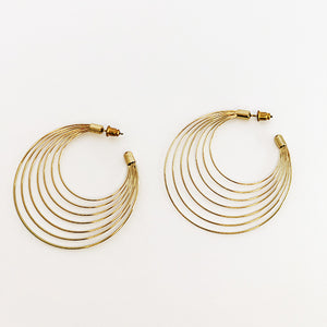Gold Earrings Hoops