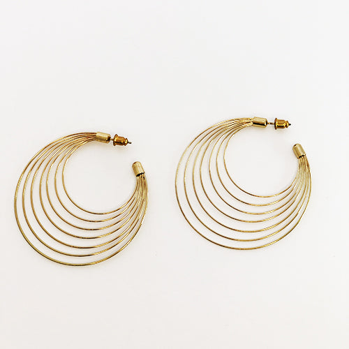 Gold Earrings Hoops