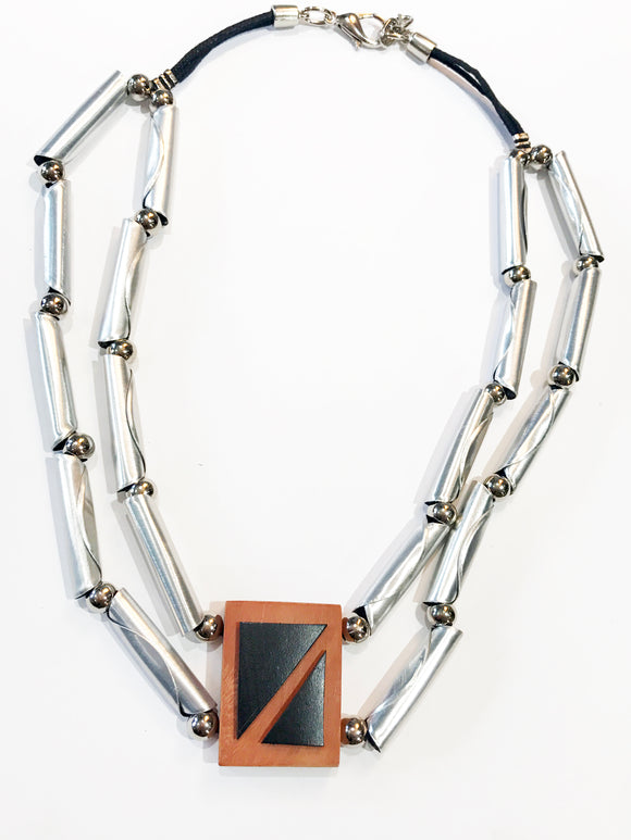 Recycled Nespresso Coffee Capsules Necklace