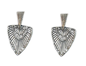 BATARI Statement Triangule Drop Earrings