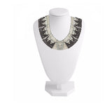 Handmade Glass Multibeaded Limited-edition Bib Necklace (Indonesia)