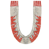 Handmade Glass Multibeaded Limited-edition Bib Necklace (Indonesia)