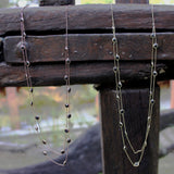 Tiffany Inspired Gold over Sterling Silver Necklace