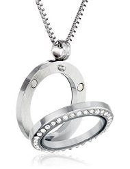 Silver Tone Magnetic Locket