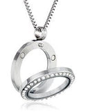 Silver Tone Magnetic Locket