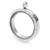 Silver Tone Magnetic Locket