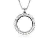 Silver Tone Magnetic Locket